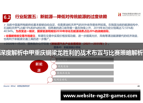 深度解析中甲重庆铜梁龙胜利的战术布置与比赛策略解析